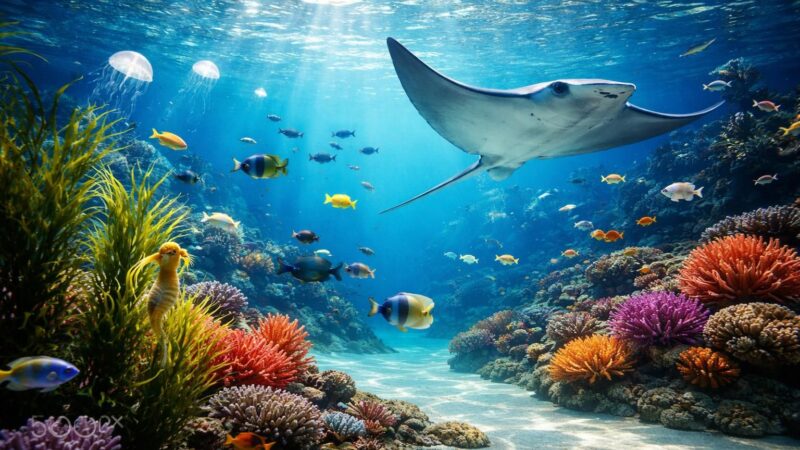 Les espèces fascinantes à rencontrer à l&rsquo;aquarium à Sausset-les-Pins