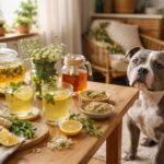Les remèdes maison pour soulager les troubles digestifs avec un American Bully