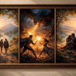 Def de triptyque : définition et rôle dans la narration visuelle