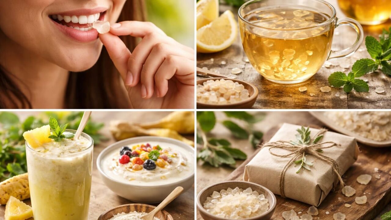Les différentes façons de consommer le mastic gum et leurs avantages
