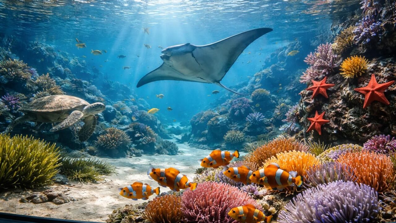 Les espèces marines à ne pas manquer à l&rsquo;aquarium à Valras plage