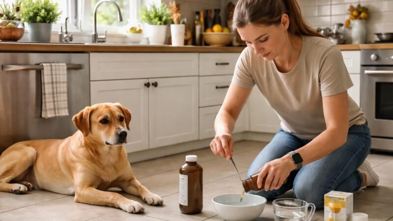 découvrez comment réagir rapidement et en toute sécurité lorsqu'un chien a avalé une chaussette : méthodes pour provoquer le vomissement et conseils d'urgence essentiels.
