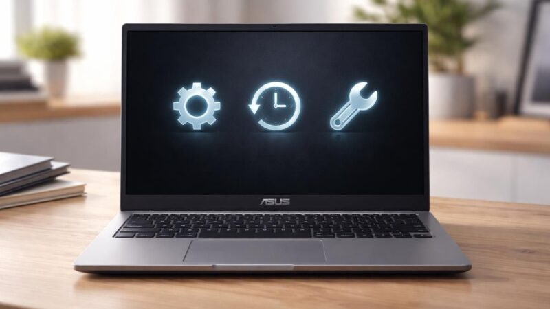Asus : accéder aux options de récupération Windows au démarrage