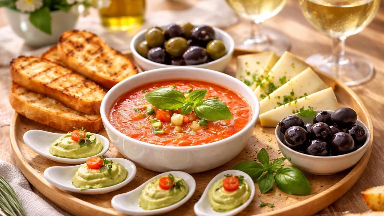 Découvrez que servir avec gaspacho tomates pour élever vos apéritifs