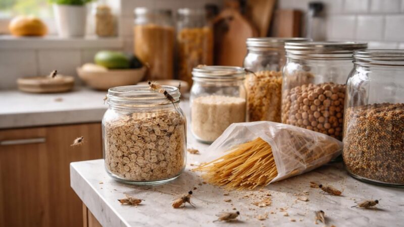 Le danger des mites alimentaires : les erreurs courantes à éviter pour une cuisine saine